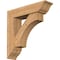 Ekena Millwork Westlake Traditional Smooth Bracket w/ Offset Brace, Western Red Cedar, 7 1/2"W x 30"D x 30"H BKT0806X30X30WTL01SWR - alternate 1